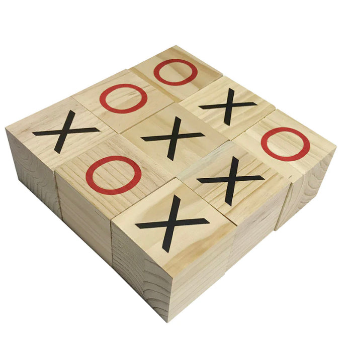Formula Sports Wooden Tic Tac Toe