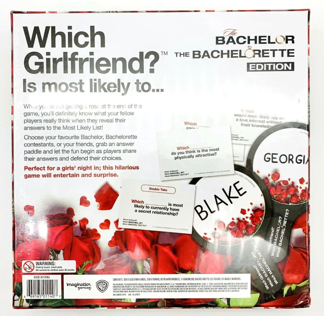 Game Which Girlfriend The Bachelor