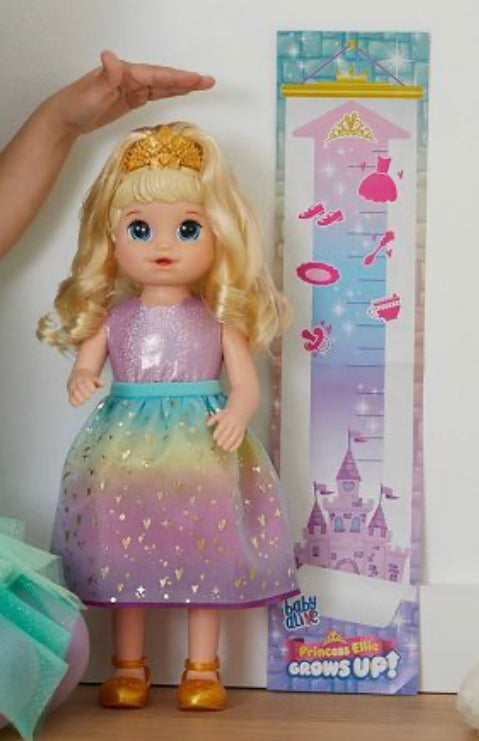 BA BABY ALIVE PRINCESS ELLIE GROWS BLOND