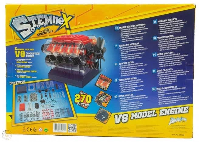 STEMNEX V8 MODEL ENGINE