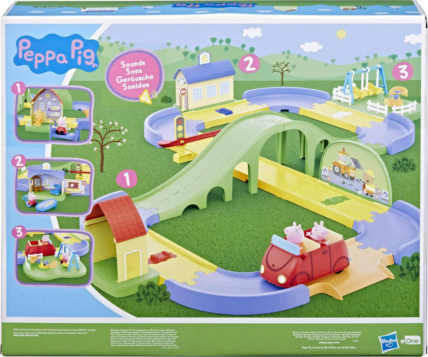 Peppa Pig All Around Peppas Town Set