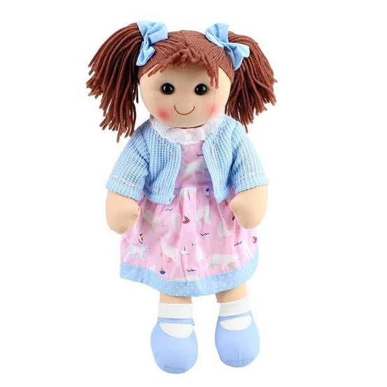 RAGDOLL YD997 ISLA PINK & BLUE DRESS