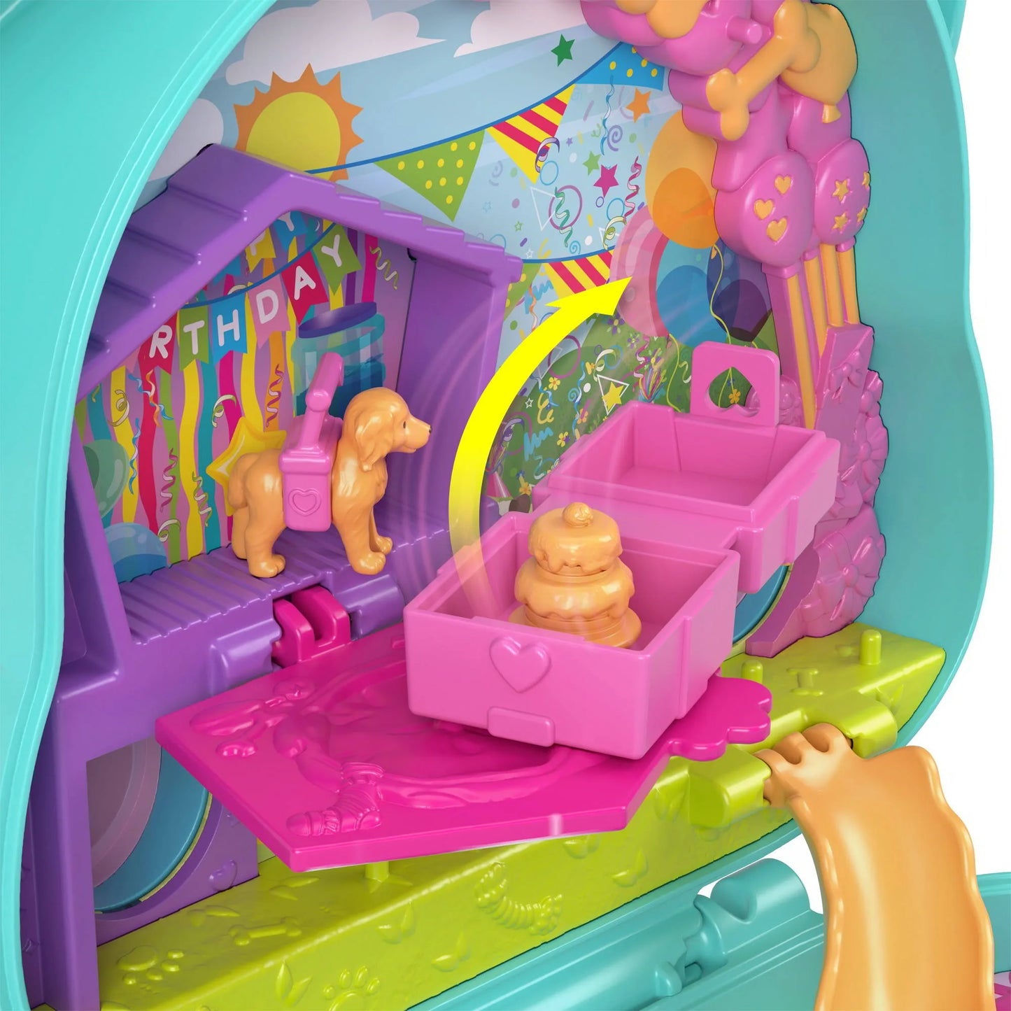 Polly Pocket P/World Doggy Birthday