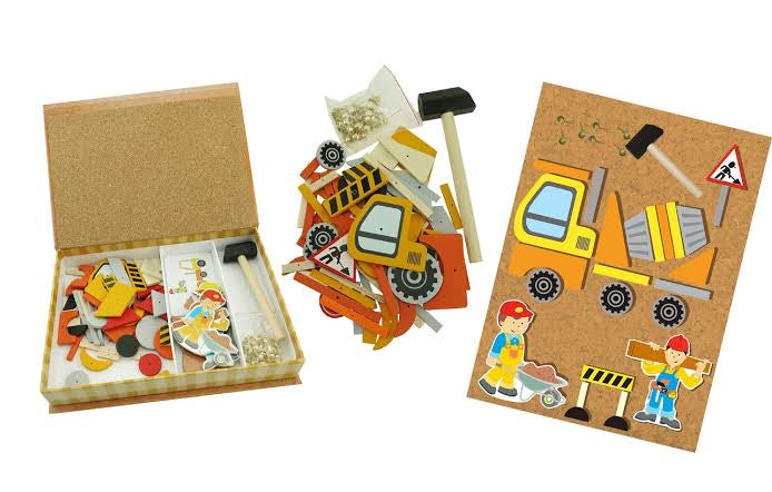 WOODEN TAP-A-SHAPE CONSTRUCTION