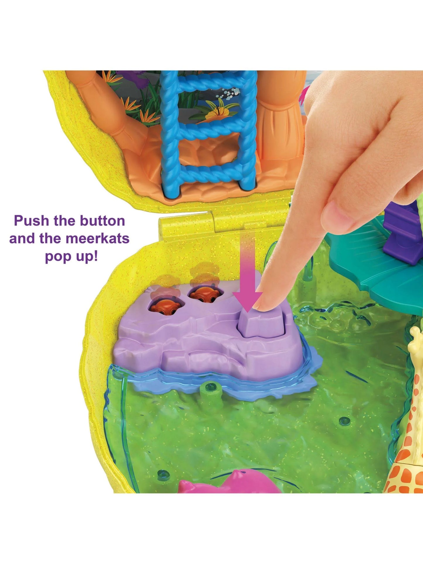 Polly Pocket Tropicool Pineapple Purse