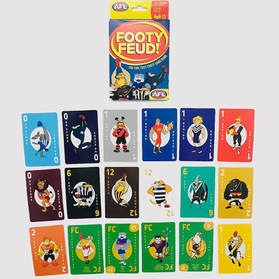 CARD GAME AFL FOOTY FEUD