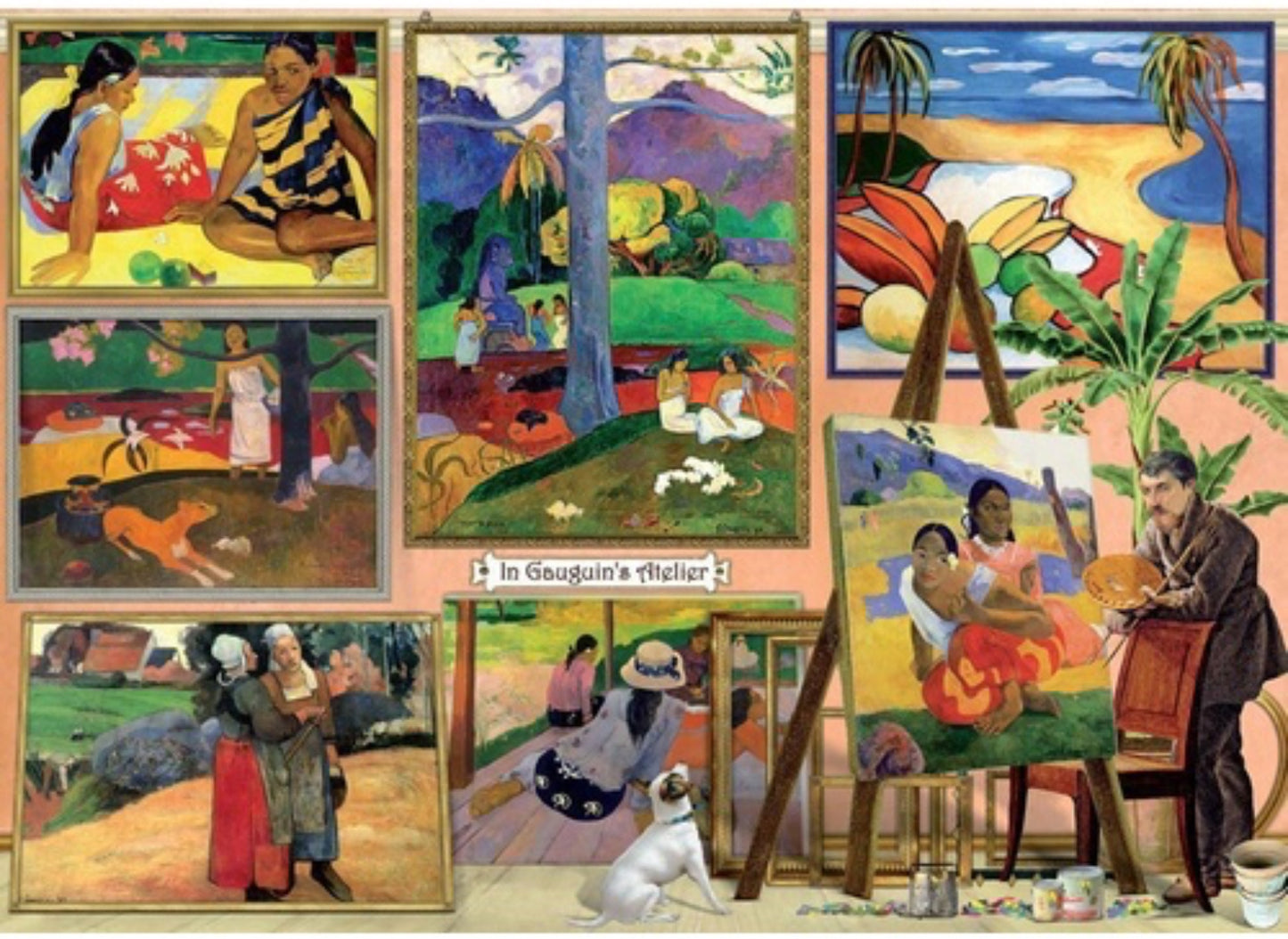 PUZZLE 1000PC WORKS OF ART GAUGAINS