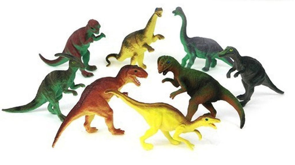DINOSAUR WORLD 8PC PK