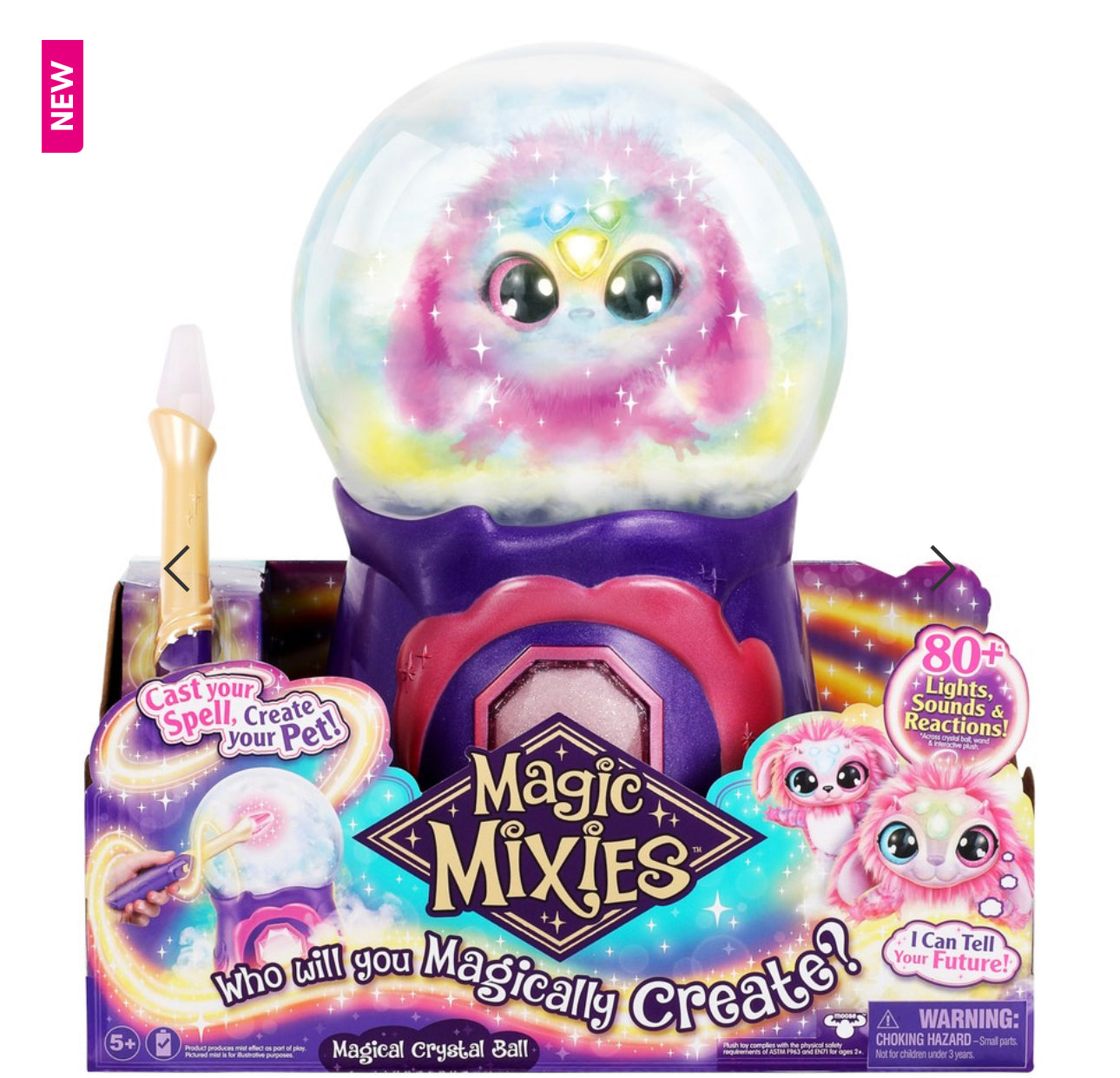 Magic Mixies S2 Crystal Ball Pink