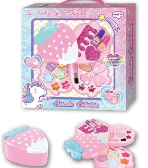 UNICORN STRAWBERRY MAKEUP KIT