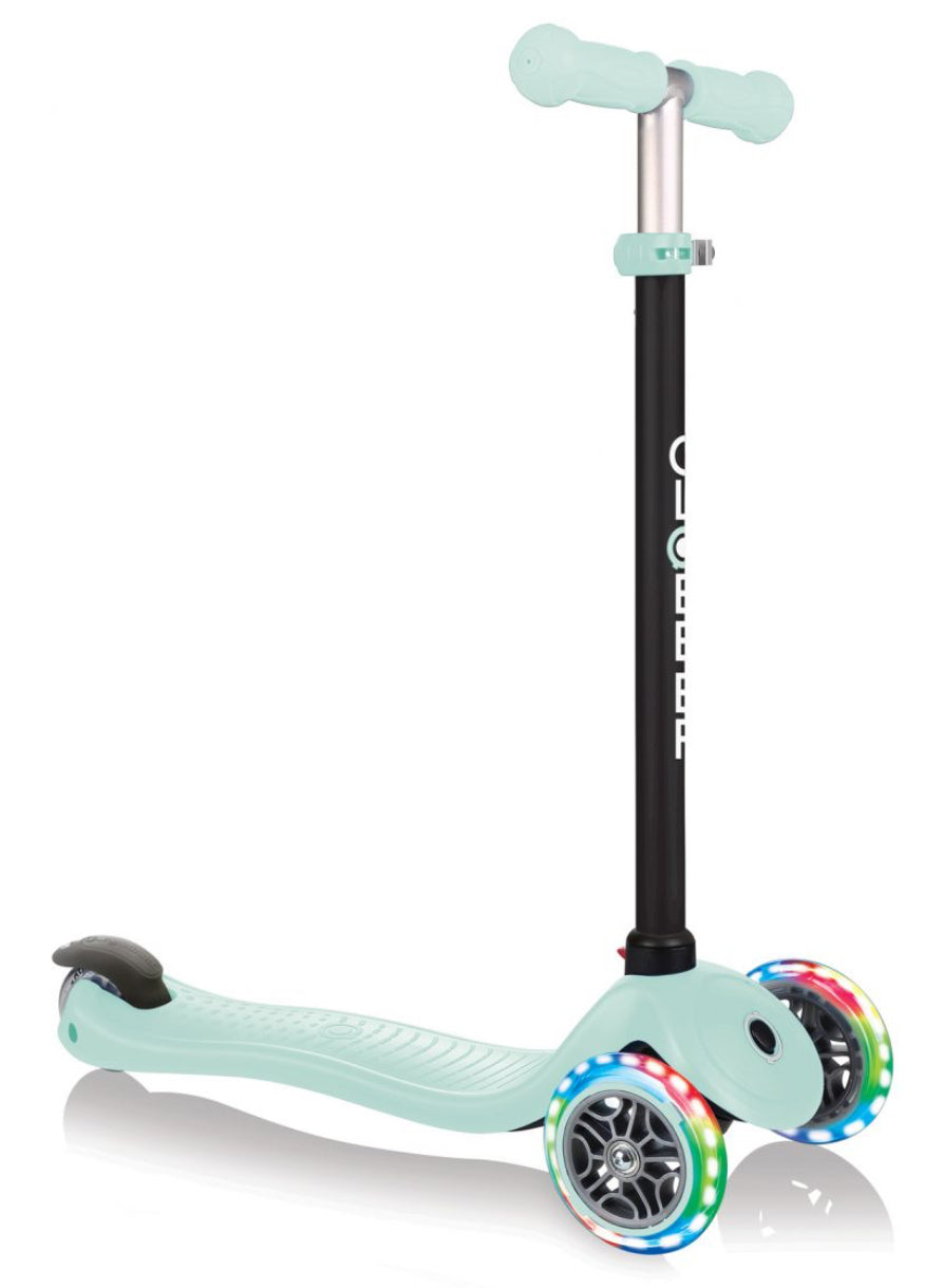 Globber Scooter Go Up Sporty Lights Mint