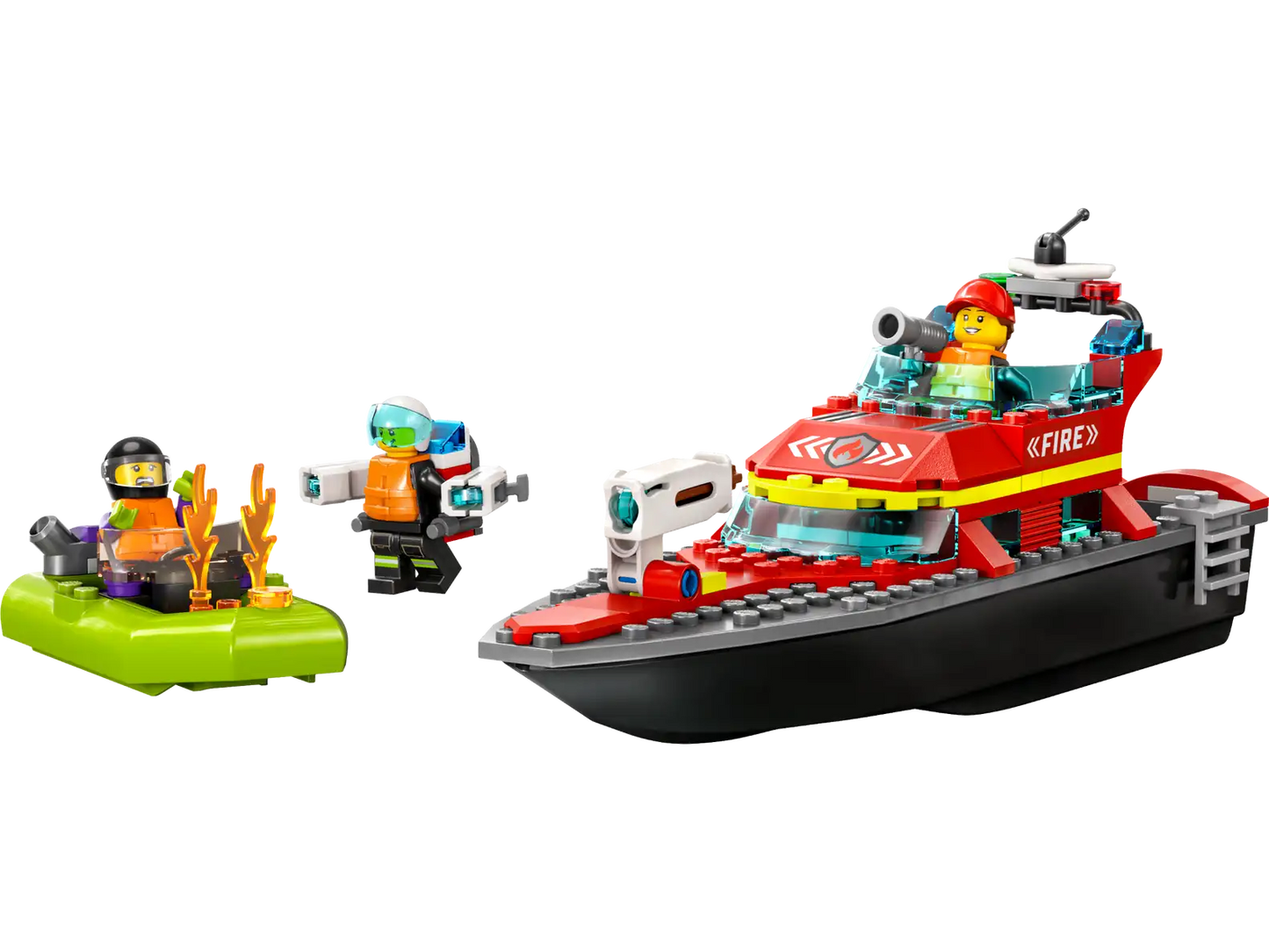 LEGO 60373 CITY FIRE RESCUE BOAT