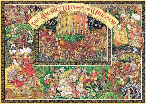 Puzzle 1000Pc Windsor Wives