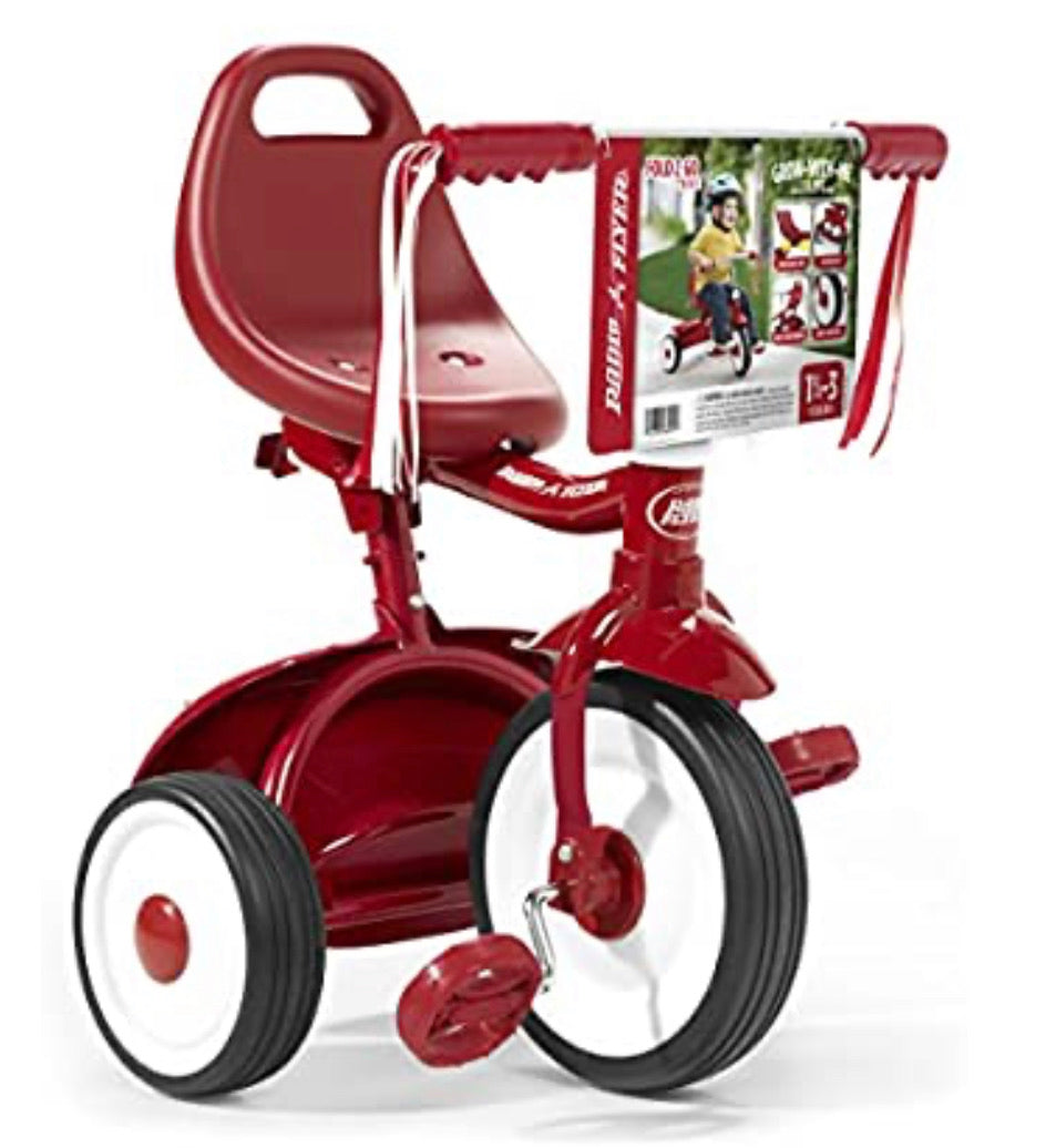 TRIKE RADIO FLYER FOLD TO GO RED