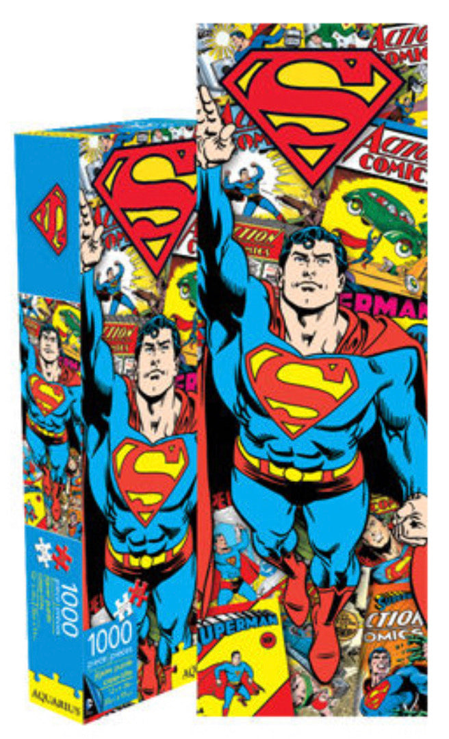 Puzzle 1000Pc Superman Retro Slim