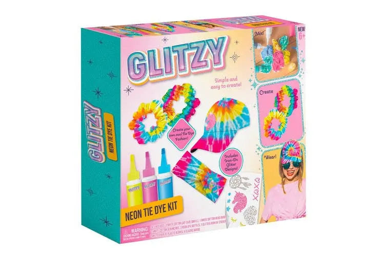 Glitzy Tie Dye Kit Neon/Spray On