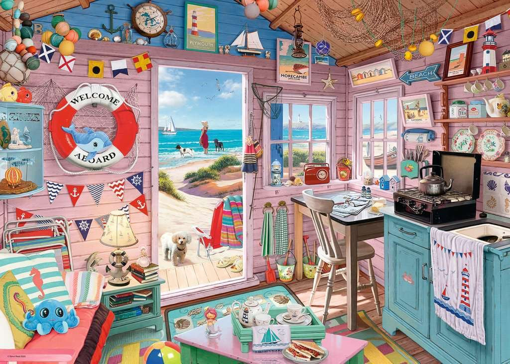 Puzzle 1000Pc The Beach Hut