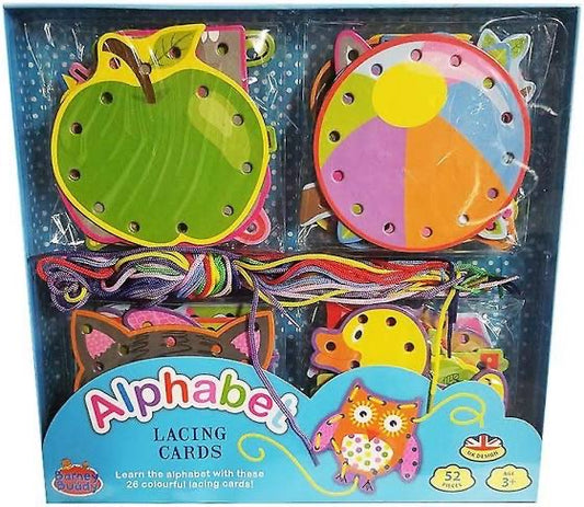 Alphabet Lacing Cards