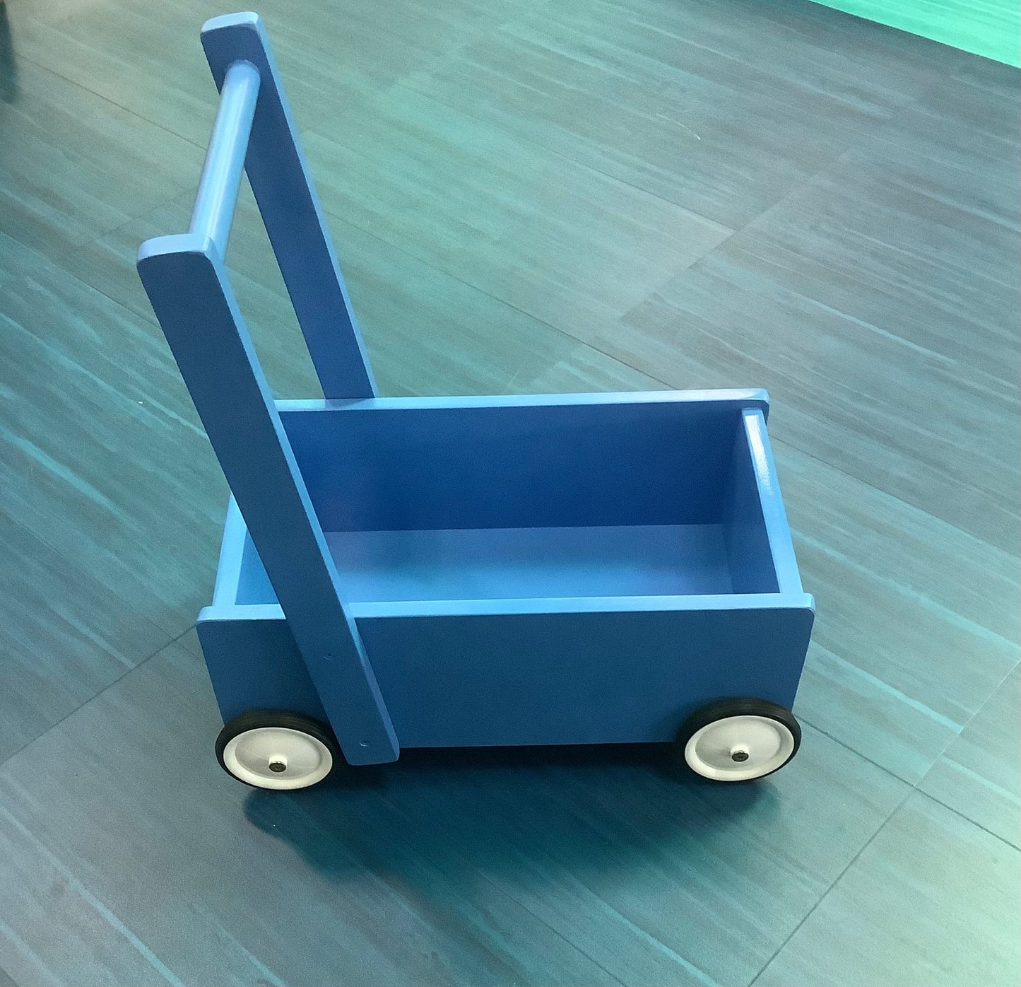 DROUIN WOODEN WALKER TROLLEY COLOUR