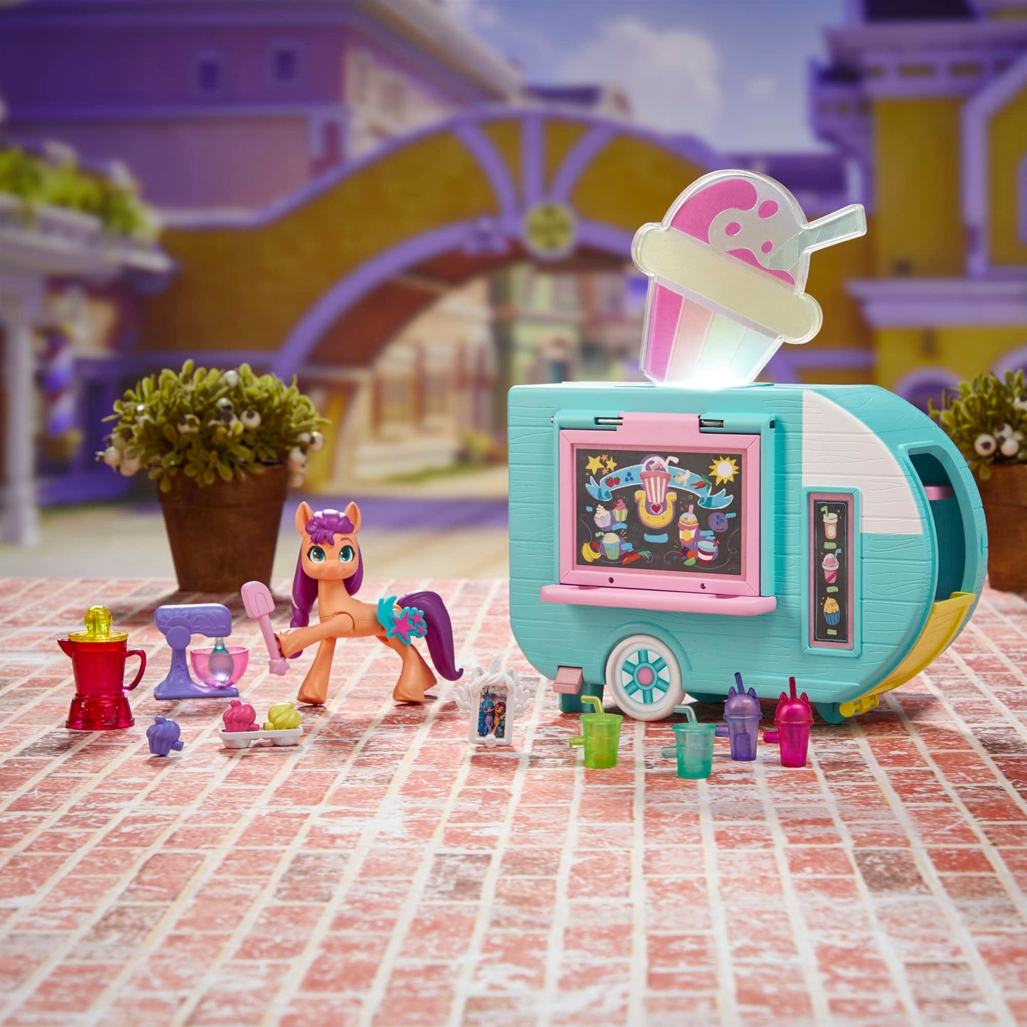 Mlp Sunny Starscout Smoothie Truck