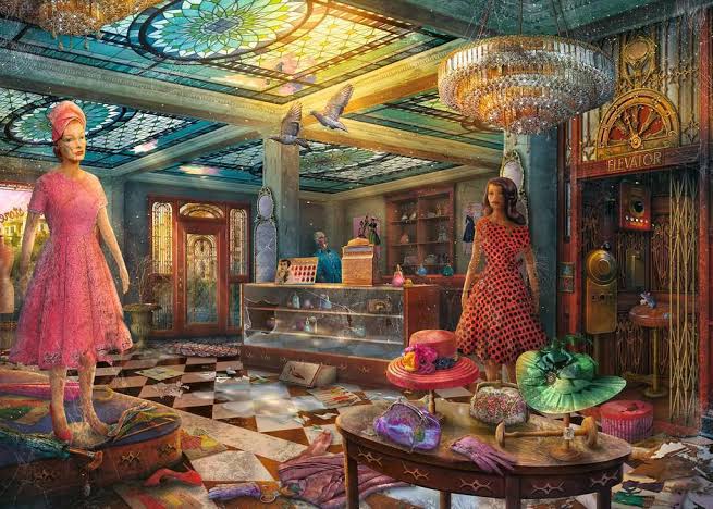 Puzzle 1000Pc Deserted Department Store