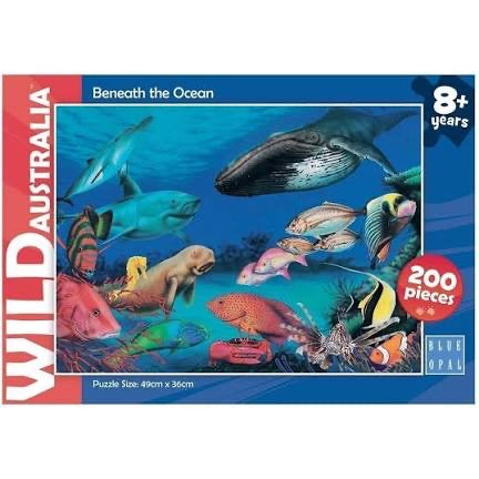 PUZZLE 200PC WILD AUST BENEATH THE OCEAN