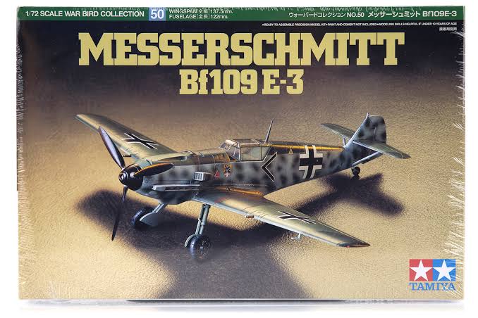 TAMIYA 1:72 MESSERSCHMITT BF109E-3