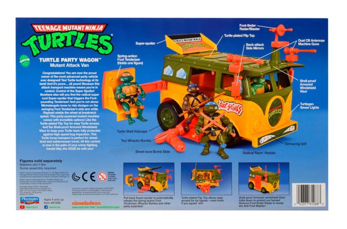 TMNT CLASSIC PARTY VAN