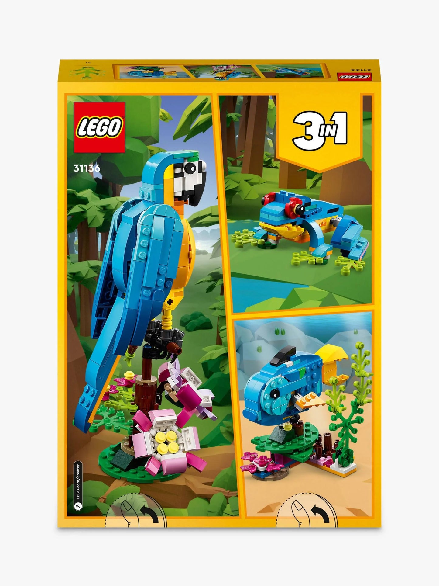 LEGO 31136 CREATOR EXOTIC PARROT