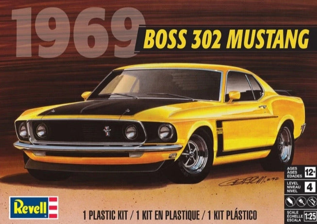 Revell 1:24 69 Boss 302 Mustang