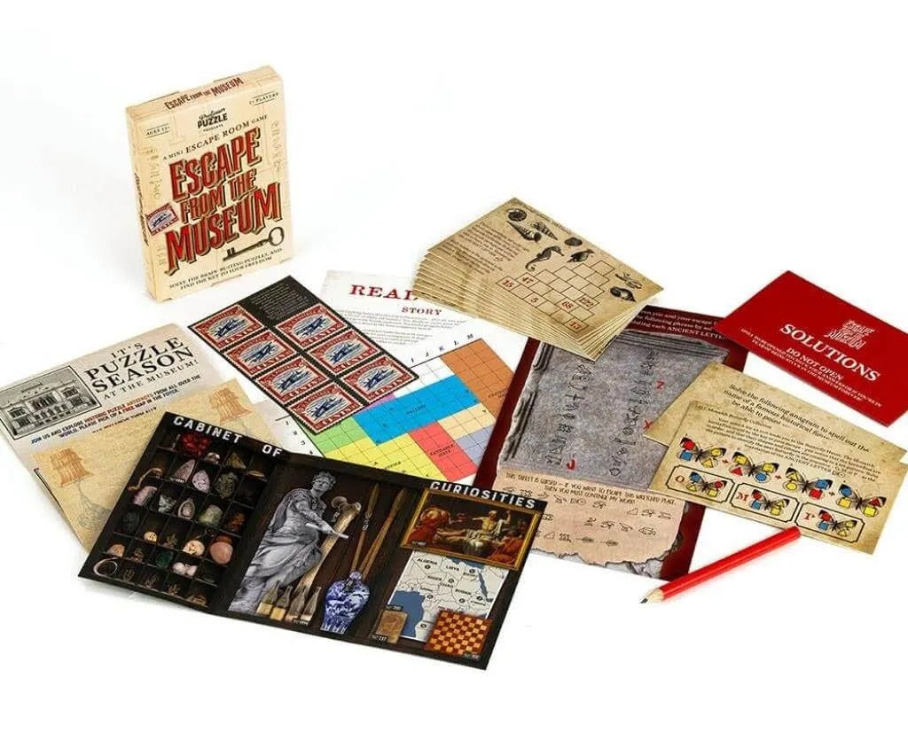 Game Escape From The Museum Card Game