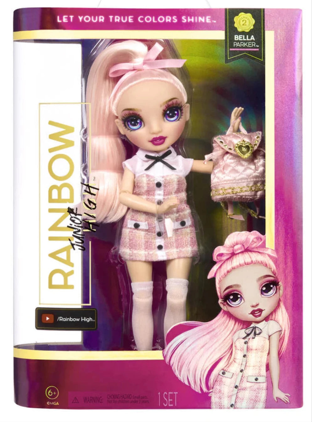 Rainbow High Junior Doll S2 Bella Parker
