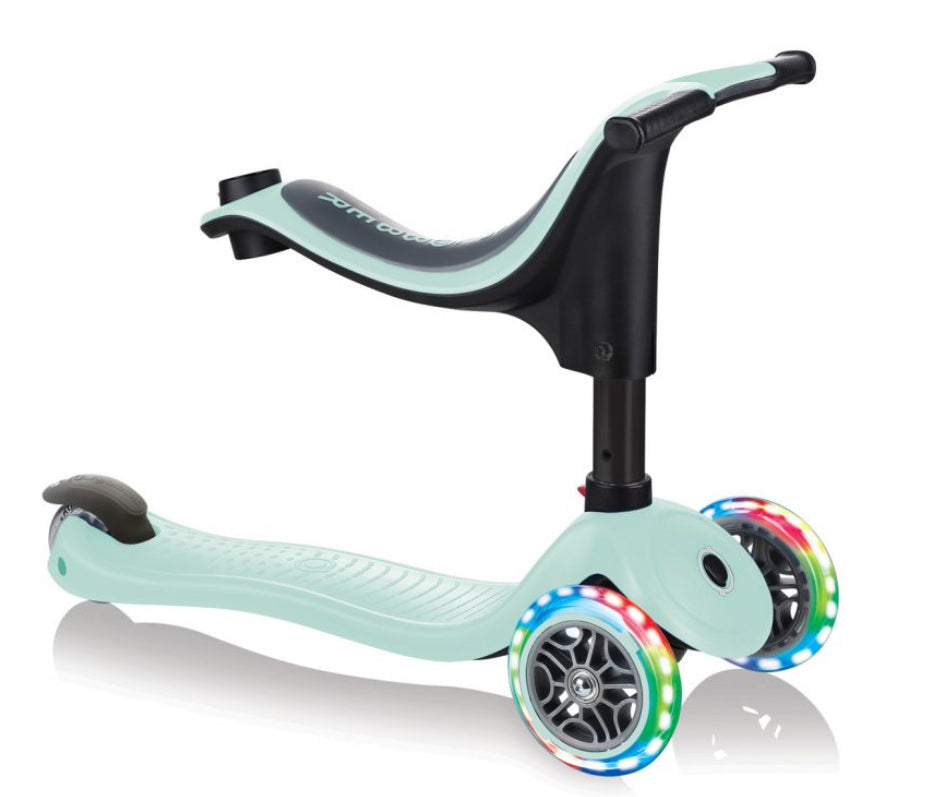 Globber Scooter Go Up Sporty Lights Mint