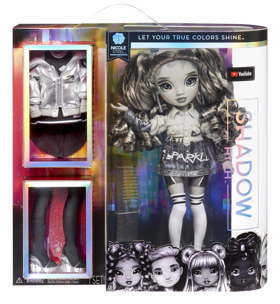 SHADOW HIGH DOLL AST 2 NICLOE STEEL