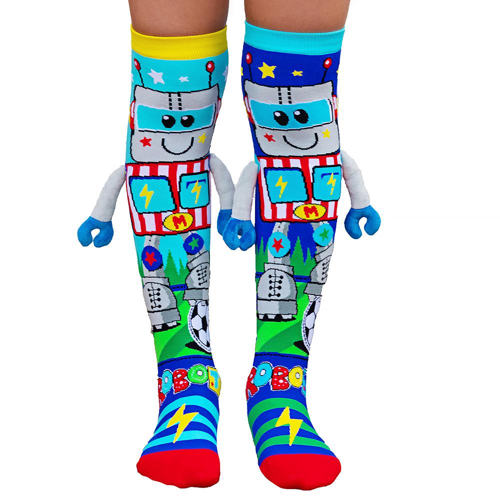 MASMIA SOCKS 6+ ROBOT W PLUSH ARMS