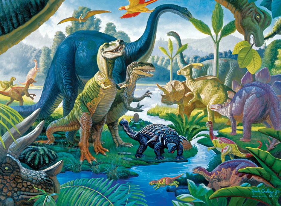PUZZLE 100PC LAND OF THE GIANTS