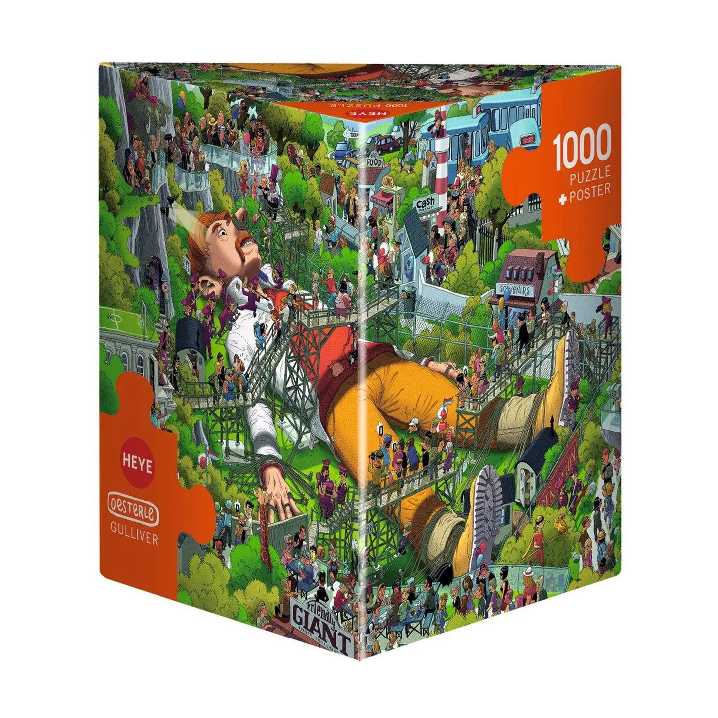 Puzzle 1000Pc Heye Gulliver