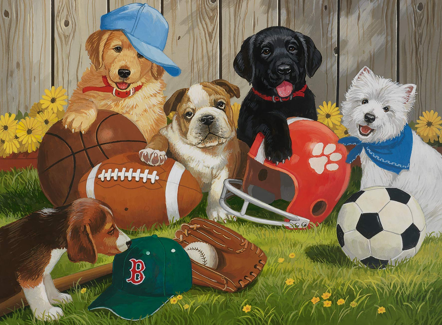 PUZZLE 200PC LETS PLAY BALL