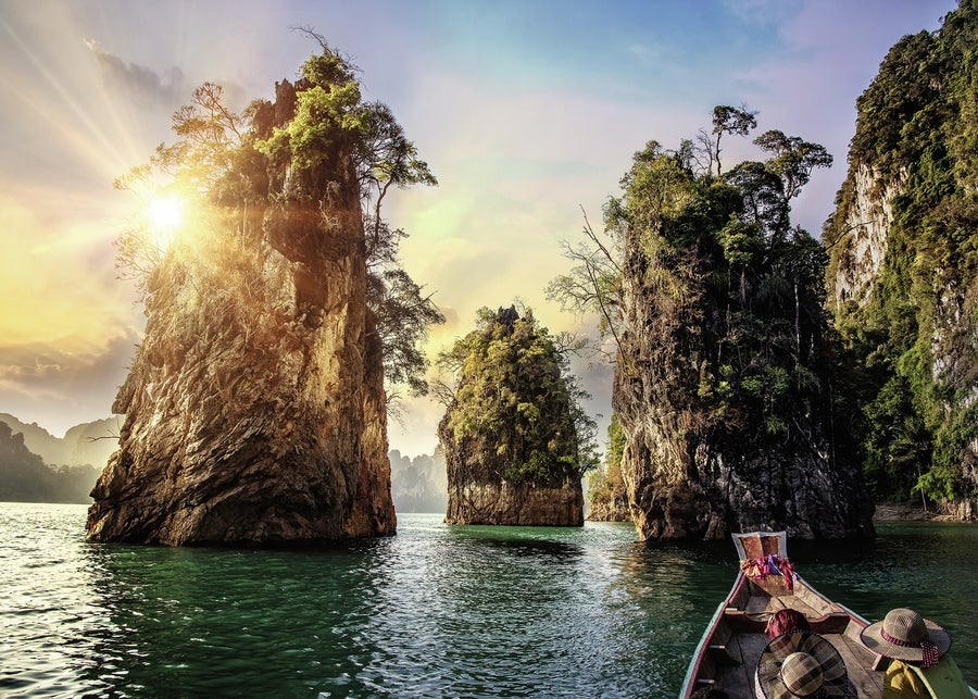 Puzzle 1000Pc Rocks In Cheow Thailand