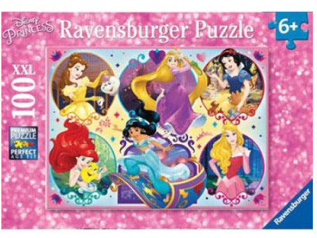 PUZZLE 100PC DISNEY PRINCESS 2