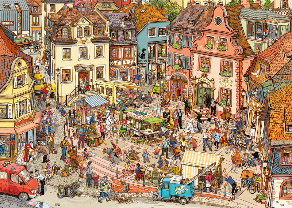 PUZZLE 1000PC HEYE MARKET PLACE