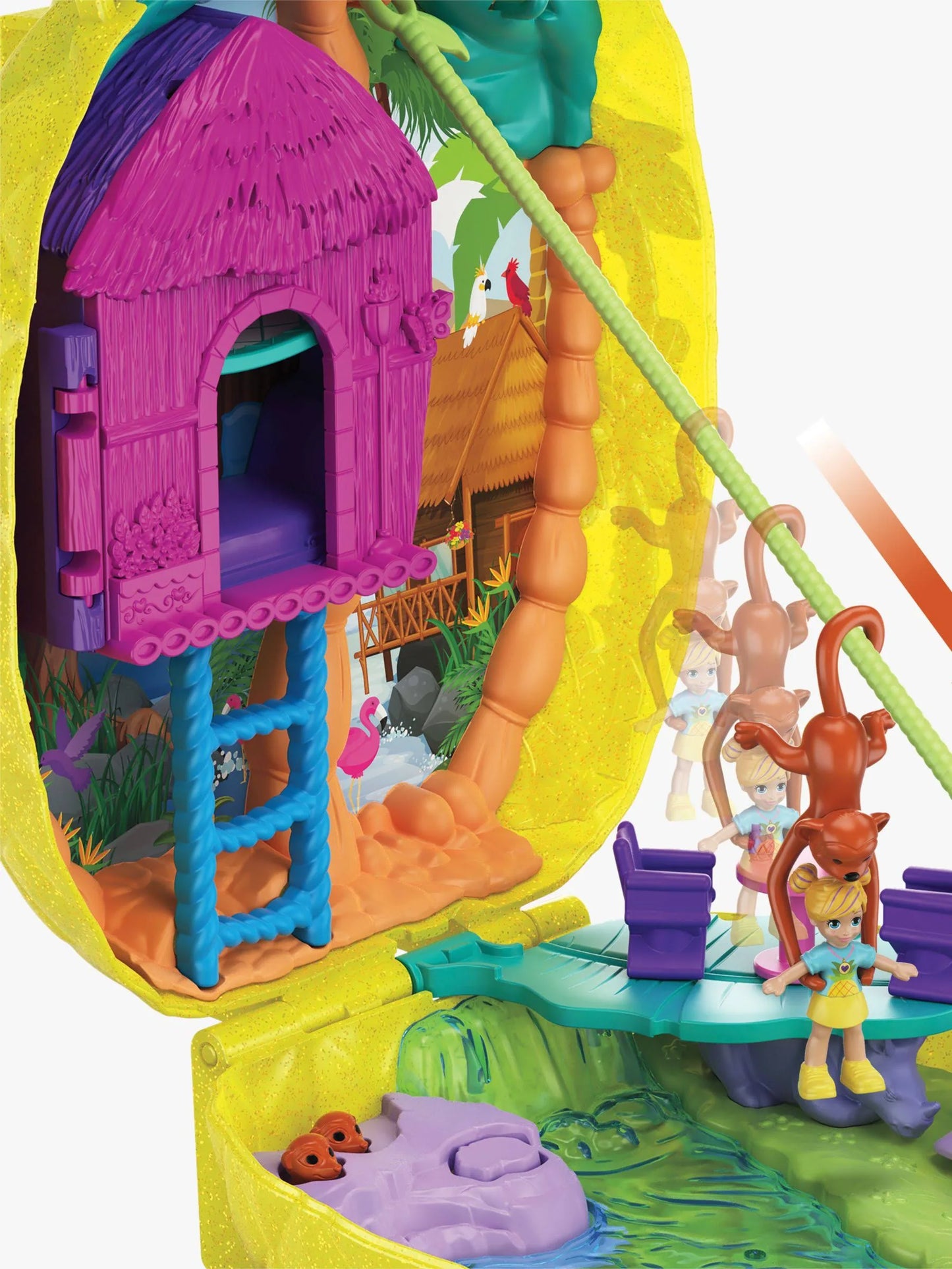 Polly Pocket Tropicool Pineapple Purse