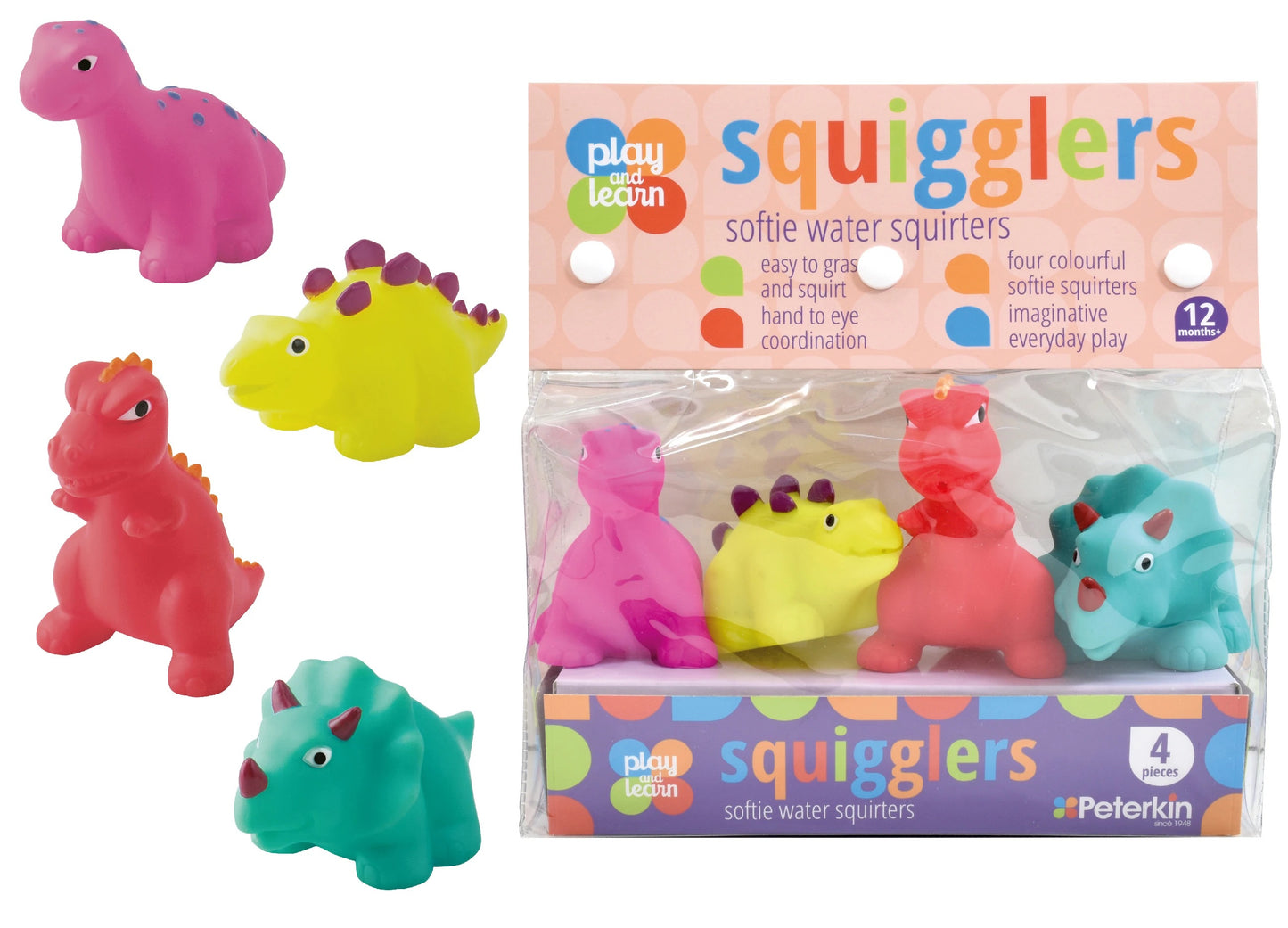 P&L WATER SQUIRTERS DINOSAUR