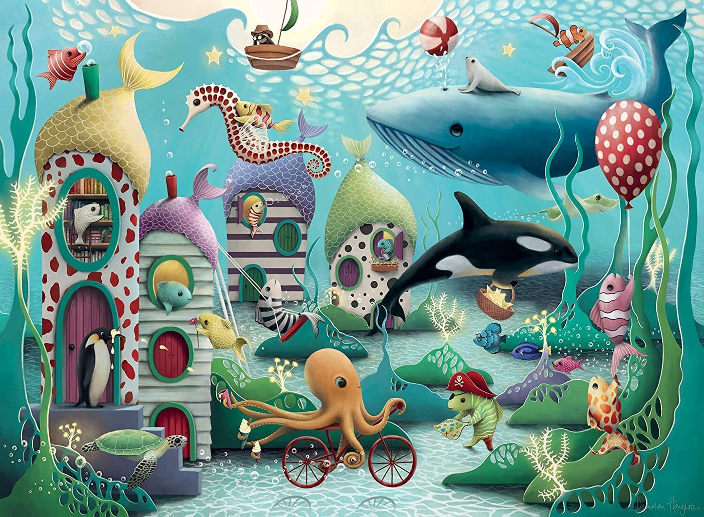 PUZZLE 100PC UNDERWATER WONDERS