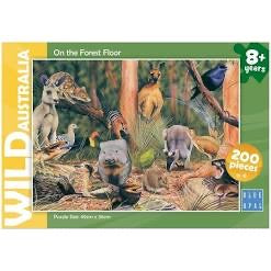 PUZZLE 200PC WILD AUST ON THE FOREST FLO