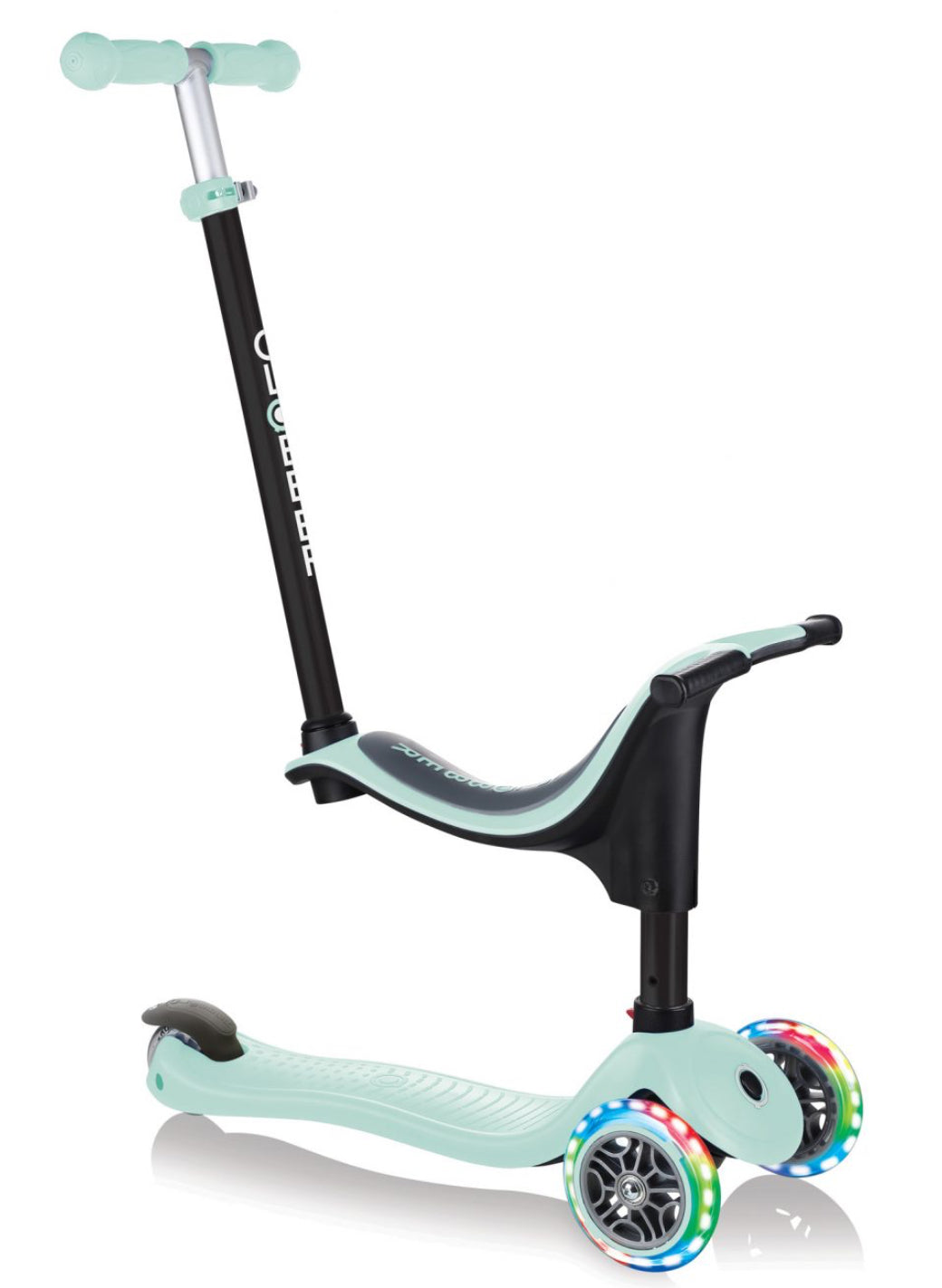 Globber Scooter Go Up Sporty Lights Mint