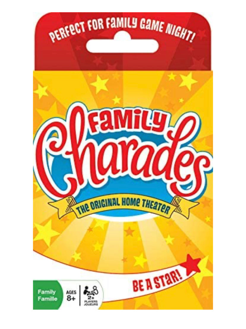Card Game Family Charades