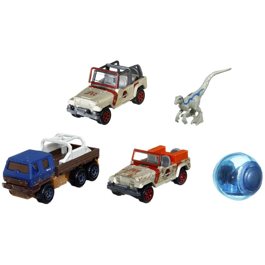 M/Box 5 Pk Jurassic World Ast