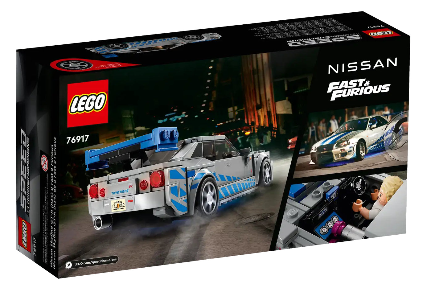 LEGO 76917 SPEED F&F NISSAN SKYLINE