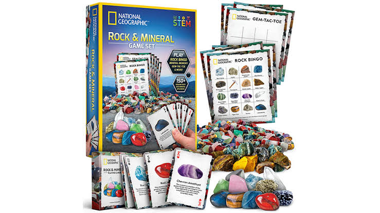 NG ROCK & MINERAL CARD GAME